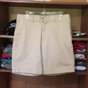 Polo Khaki Prep Length Shorts